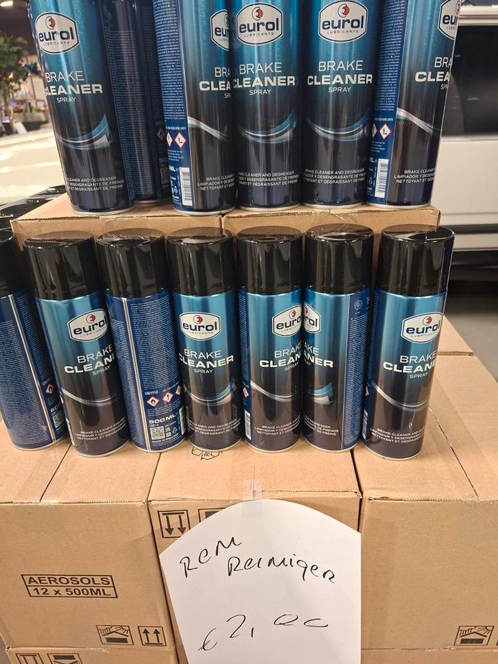 Remreiniger - Eurol Brake Cleaner Spray, Auto-onderdelen, Klein materiaal, Universele onderdelen, Nieuw, Ophalen of Verzenden