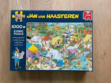 Jan van Haasteren ‘kamperen in het bos’ 1000st beschikbaar voor biedingen