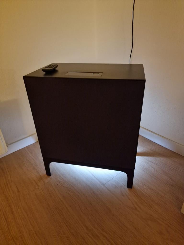 Wireless 160 Watt LG ART SPEAKER AJ7 - ZWART / EIKENHOUT, Gebruikt, Overige typen, Minder dan 60 watt, Ophalen