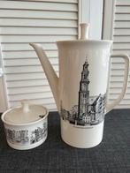 Antieke Koffiepot & Suikerpotje Westertoren Amsterdam, Ophalen of Verzenden