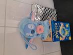 Stitch lafufu nieuw labubu blauw donut 15 cm, Ophalen of Verzenden, Nieuw, Versiering