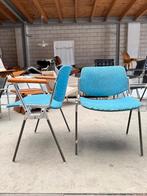 Castelli DSC 106 Stoel van Giancarlo Piretti, Ophalen, Gebruikt, Blauw, Vintage