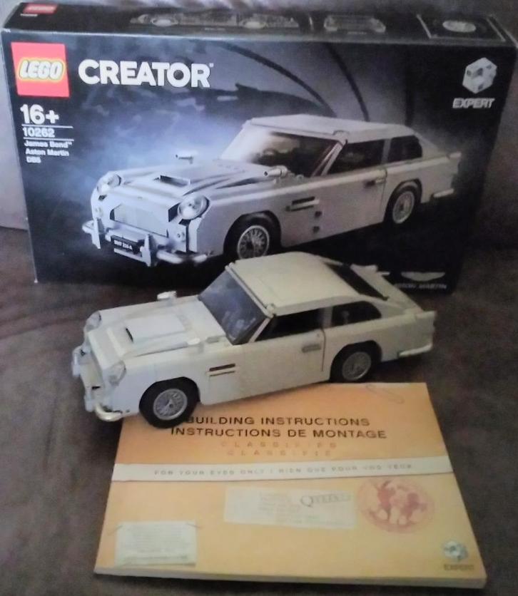 Lego Creator Expert 10262 Aston Martin DB5, Verzamelen, Overige Verzamelen, Zo goed als nieuw, Verzenden