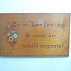 Religeus spreuken bord uit de jaren 50 [861], Ophalen