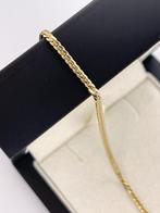 Gouden Gourmet Schakel Armbandje - 20 cm / 2 mm / 3.1 g, Ophalen, -, Zo goed als nieuw, Info@tiemanjuweliers.nl