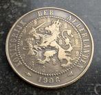 zilveren 2,5 cent uit 1906, Koningin Wilhelmina, Ophalen of Verzenden, Losse munt, 5 cent