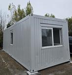 Kantoorunit, Bouw-schaftkeet, Woonunit, Directiekeet. 9 x 3, Doe-het-zelf en Verbouw, Bouwketen en Schaftketen, Ophalen, Gebruikt