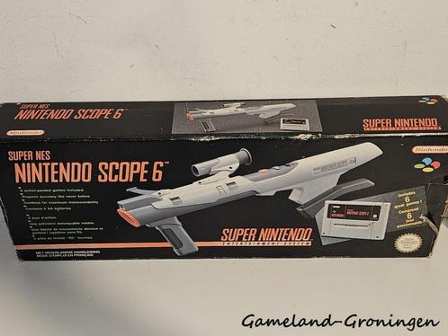 Nintendo Scope 6 set (SNES) Boxed, Spelcomputers en Games, Games | Nintendo Super NES, Gebruikt, Ophalen of Verzenden