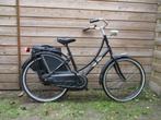 Leuke oma meisjes kinder fiets zwart met 2 sleutels+Licht, Fietsen en Brommers, Fietsen | Meisjes, Ophalen, Gebruikt, 24 inch