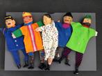 Verzameling antieke poppenkast poppen, Ophalen of Verzenden