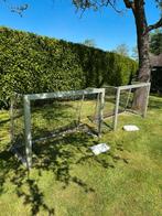 Voetbal goaltjes aluminium 180cm x 120cm x 80cm, Ophalen, Gebruikt