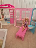 Barbie Huis met Accessoires, Ophalen of Verzenden, Gebruikt, Poppenhuis