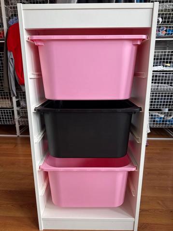 Ikea Trofast Kast met 3 Bakken beschikbaar voor biedingen
