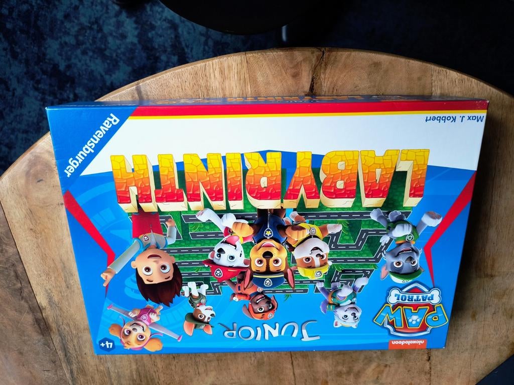 Labyrint Junior Paw Patrol, Een of twee spelers, Ophalen of Verzenden, Zo goed als nieuw, Ravensburger