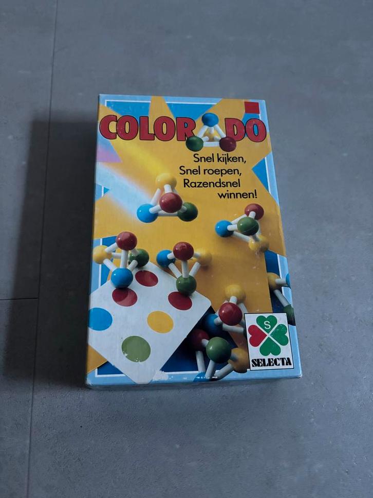 Colorado - Selecta - Bordspel, Hobby en Vrije tijd, Gezelschapsspellen | Bordspellen, Gebruikt, Reisspel, Ophalen of Verzenden