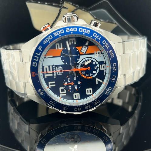 TAG HEUER FORMULA 1 GULF SPECIAL EDITION CAZ101AT, Sieraden, Tassen en Uiterlijk, Horloges | Heren, Nieuw, Polshorloge, TAG Heuer