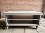 Salontafel / TV Meubel op Wielen, Huis en Inrichting, Tafels | Salontafels, Ophalen, Kunststof, Gebruikt, 50 tot 100 cm