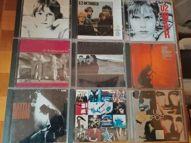 U2 CD Collectie - 17 Complete Albums + Special/Limited Ed ZG, Cd's en Dvd's, Cd's | Rock, Zo goed als nieuw, Poprock, Ophalen of Verzenden