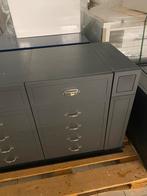 Industriele metalen ladekast Hudson Bay, Huis en Inrichting, Ophalen, Gebruikt