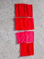 Rekbare boeken kaften rood, Diversen, Schoolbenodigdheden, Ophalen of Verzenden, Gebruikt