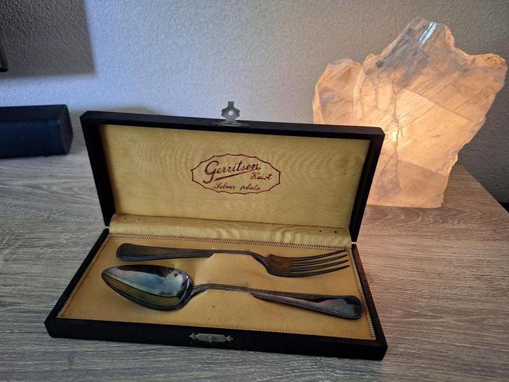 Zilver bestek Gerritsen Zeist jaren 1920-1925., Antiek en Kunst, Antiek | Bestek, Ophalen of Verzenden