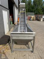RVS Transportband met trechter/ontvangstbak, Ophalen, ., .., .