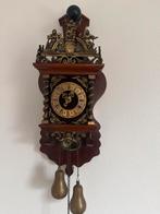 Antieke Wandklok met Gewichten, Ophalen of Verzenden