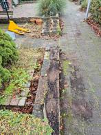 Gratis 30 grindtegels, Tuin en Terras, Ophalen, Gebruikt, Klinkers, 10 m² of meer