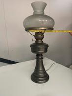 Antieke Schemerlamp, Huis en Inrichting, Ophalen, Gebruikt, Glas, 50 tot 75 cm