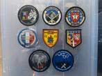 Emblemen patches franse vlaamse politie gendarmerie, Verzamelen, Ophalen of Verzenden, Marechaussee, Overige gebieden, Embleem of Badge