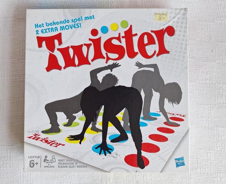 Twister (nieuw € 22,00), Hobby en Vrije tijd, Gezelschapsspellen | Bordspellen, Gebruikt, Een of twee spelers, Ophalen of Verzenden