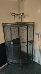 Papgaai kooi, Dieren en Toebehoren, Vogels | Hokken en Kooien, Ophalen, Metaal, Vogelkooi