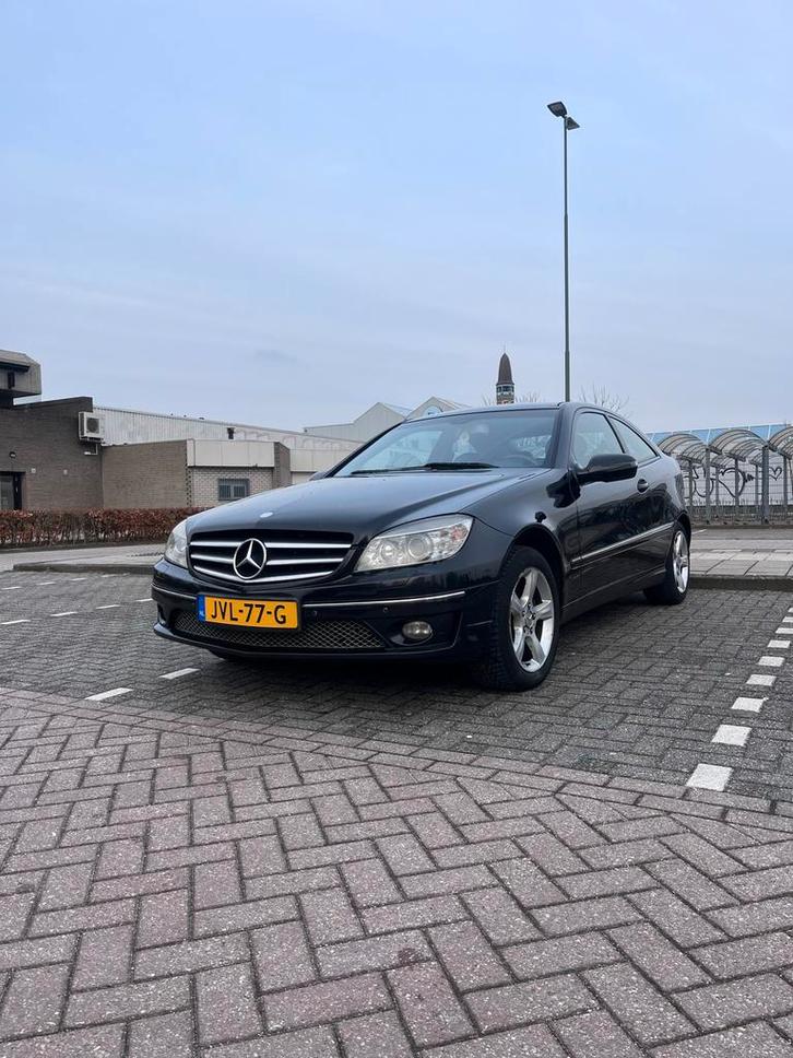 Mercedes CLC Komprsor 2008 Zwart, Auto's, Mercedes-Benz, Particulier, CLC, Benzine, Coupé, Automaat, Geïmporteerd, Zwart, Zwart
