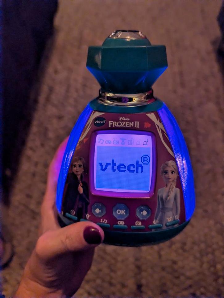 VTech KidiMagic Frozen 2 Wekker - Zo goed als nieuw!, Witgoed en Apparatuur, Wekkers, Ophalen of Verzenden