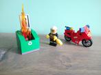 Lego city 60000 Brandweer motor brand blussen, Ophalen of Verzenden, Zo goed als nieuw, Complete set, Lego
