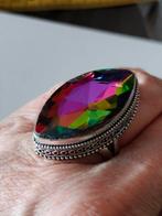 Mooie 925 ring met mystic topaas maat 17, Verzenden, Nieuw, 17 tot 18, Met edelsteen