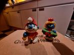 Vintage Kerst Smurfen Set smurfin papa grote schleich peyo, Verzamelen, Smurfen, Gebruikt, Verschillende Smurfen, Schleich, M