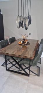 Sleeperwood Eettafel - Robuust & Uniek!, Ophalen, Gebruikt, 150 tot 200 cm, Vijf personen of meer