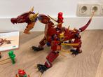 Lego Ninjago 71793 Lava Draak, Kinderen en Baby's, Speelgoed | Duplo en Lego, Ophalen of Verzenden, Zo goed als nieuw, Complete set