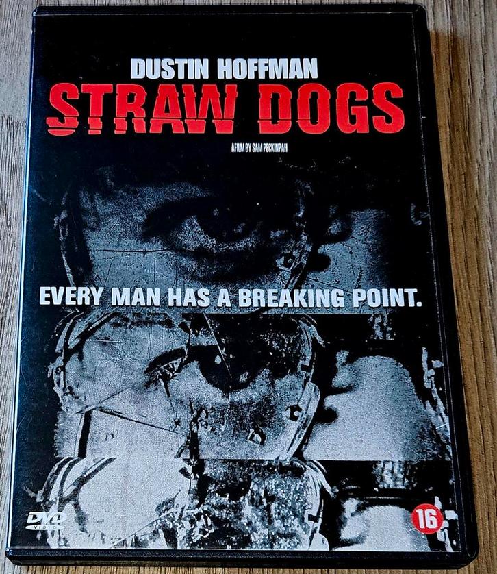 Straw Dogs DVD - Dustin Hoffman, Cd's en Dvd's, Dvd's | Thrillers en Misdaad, Zo goed als nieuw, Actiethriller, Vanaf 16 jaar