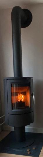 Varde Aura 11 Houtkachel, Ophalen, Gebruikt, Vrijstaande haard, Houthaard
