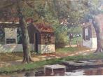 Schilderij A. Veenendaal, Antiek en Kunst, Kunst | Schilderijen | Klassiek, Ophalen