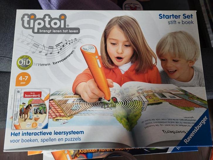 Tiptoi startset boerderij., Kinderen en Baby's, Speelgoed | Educatief en Creatief, Zo goed als nieuw, Ophalen