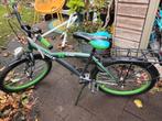 Kinderfiets groen 22 inch, Ophalen, Zo goed als nieuw, 20 inch