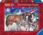Ravensburger - Head it's is Nearly Christmas - 1000 stukjes, Hobby en Vrije tijd, Ophalen of Verzenden, 500 t/m 1500 stukjes, Nieuw