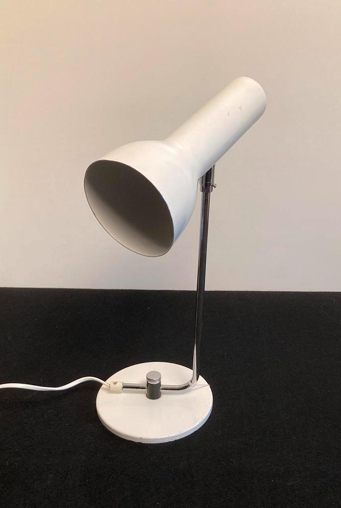 Vintage HALA bureau lamp retro jaren 70, Huis en Inrichting, Lampen | Tafellampen, Gebruikt, Minder dan 50 cm, Metaal, Ophalen