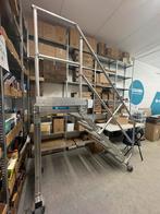 Bordestrap platformtrap verijdbare trap magazijn, Doe-het-zelf en Verbouw, Ladders en Trappen, Ophalen, Gebruikt