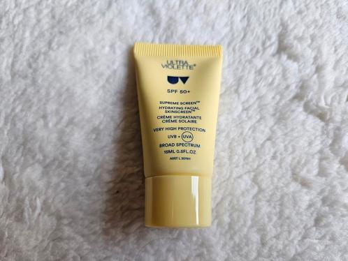 Ultra violette spf 50+ 15 ml, Sieraden, Tassen en Uiterlijk, Uiterlijk | Gezichtsverzorging, Nieuw, Verzorging, Gehele gezicht