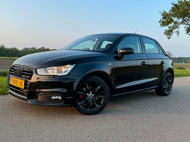 Audi A1 1.4TFSI 92KW 2015 Zwart, Auto's, Audi, Particulier, A1, Airbags, Airconditioning, Android Auto, Apple Carplay, Bluetooth