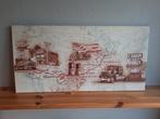 Canvas Route 66, Ophalen, Zo goed als nieuw, 50 tot 75 cm